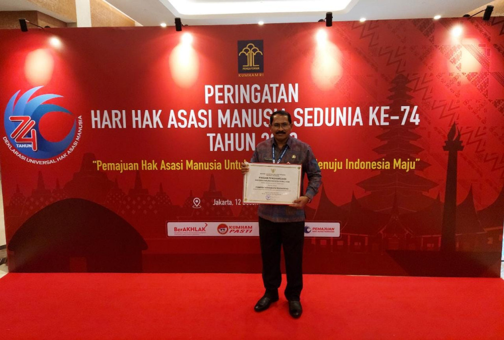 Peringatan Hari HAM Sedunia Ke-74